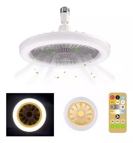 FANGLO: Ventilador de techo LED + Luz regulable