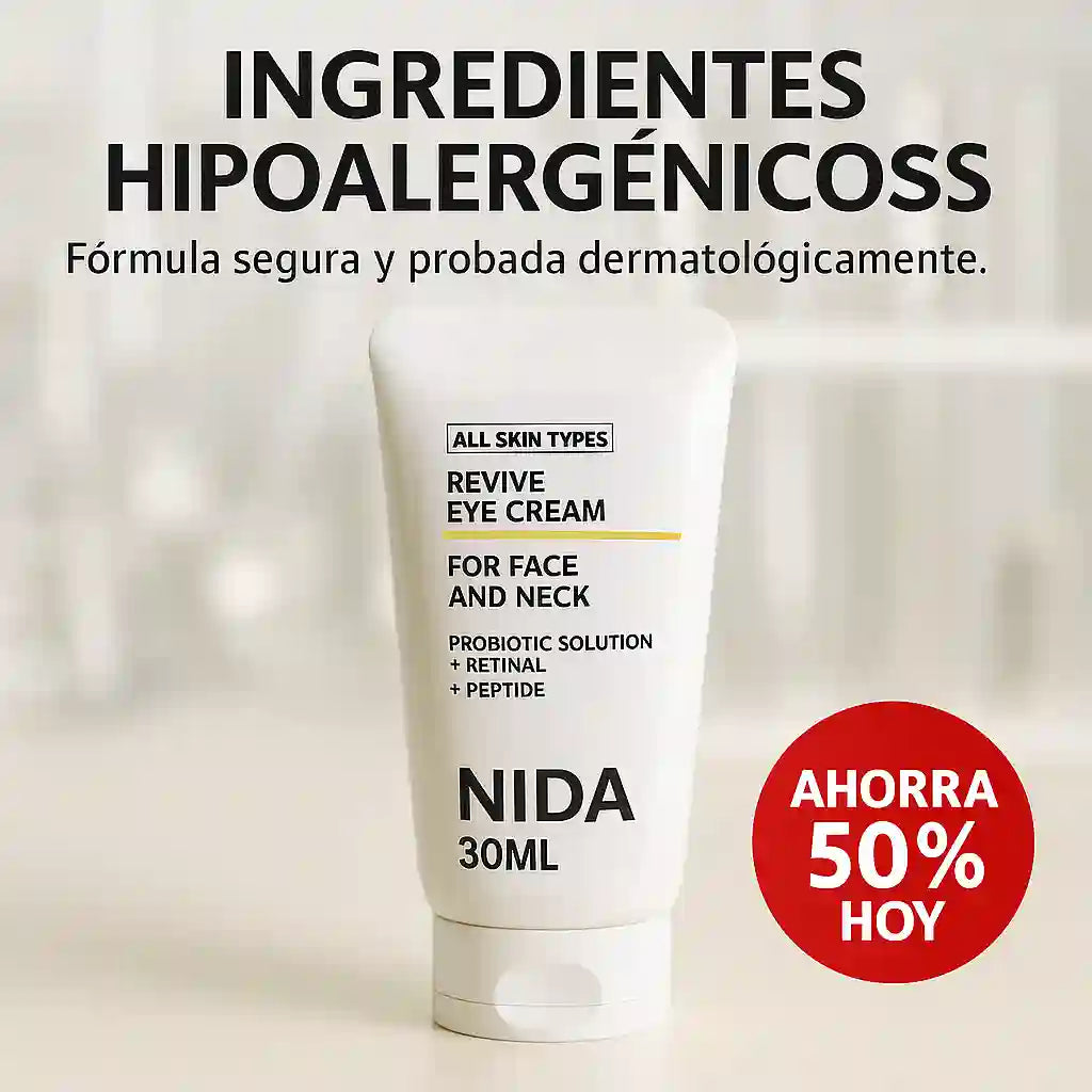 Crema NIDA™ Rejuvenecedora — Solo por Hoy ¡Oferta Flash Disponible!