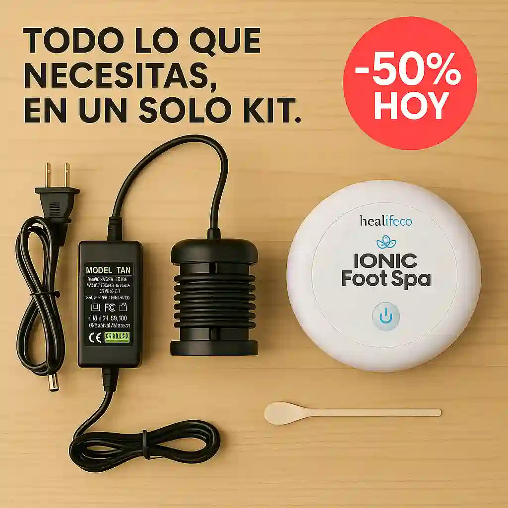 Ionic Foot Spa™ – Eliminá toxinas, y recuperá energía desde casa