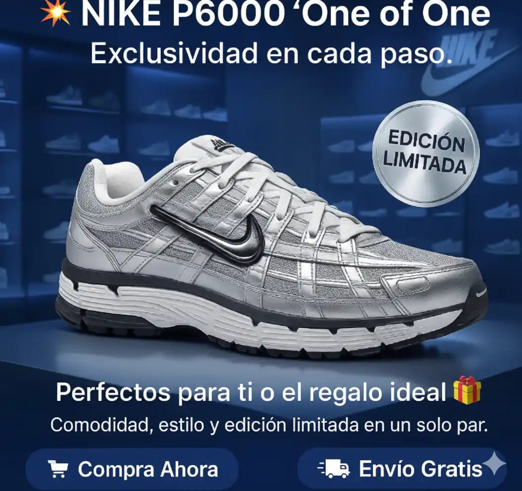 Nike P-6000 “One of One” Hechas para caminar, destacar y durar