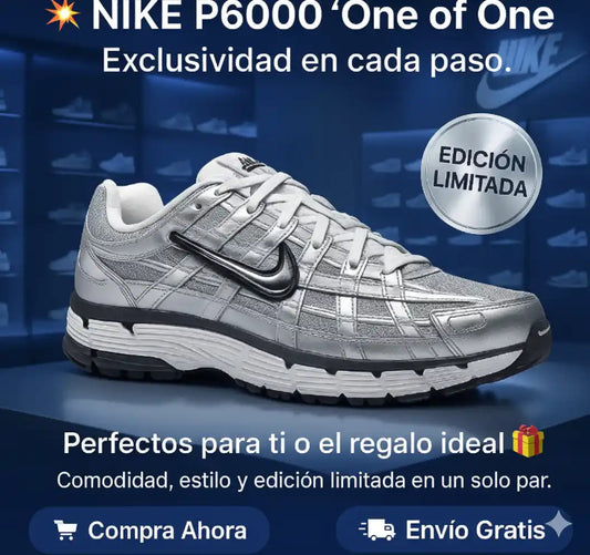 Nike P-6000 “One of One” Hechas para caminar, destacar y durar
