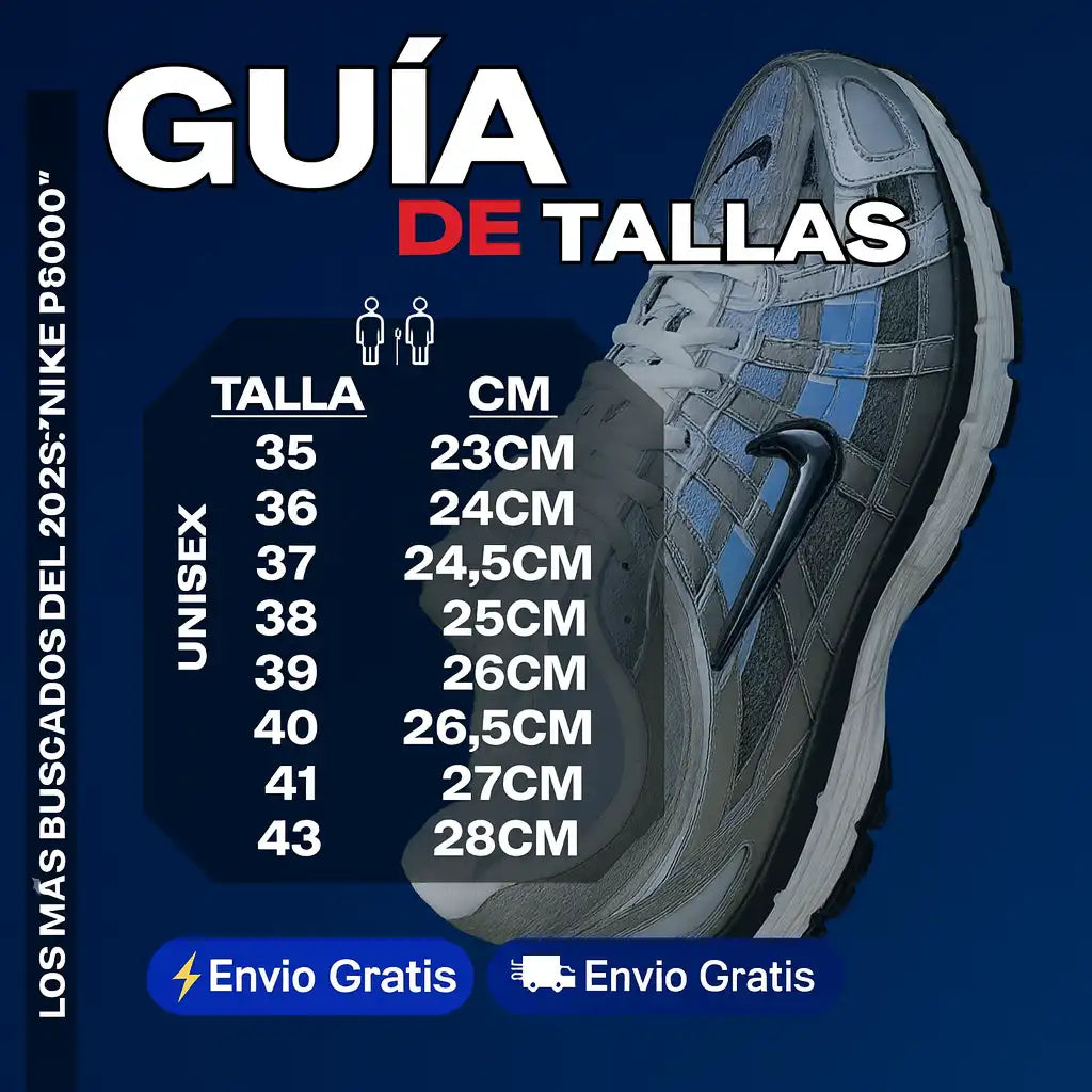 Nike P-6000 “One of One” Hechas para caminar, destacar y durar