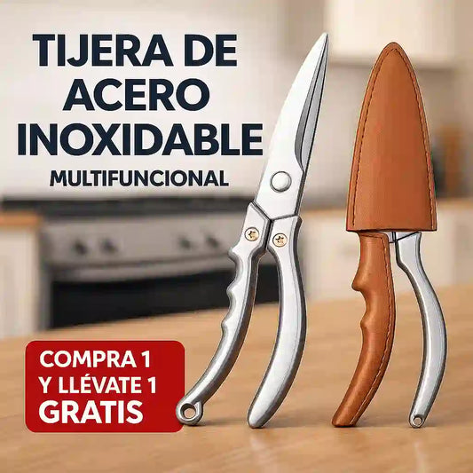 ✂️ Tijeras de Cocina Premium en Acero Inoxidable - Lleva 1 GRATIS