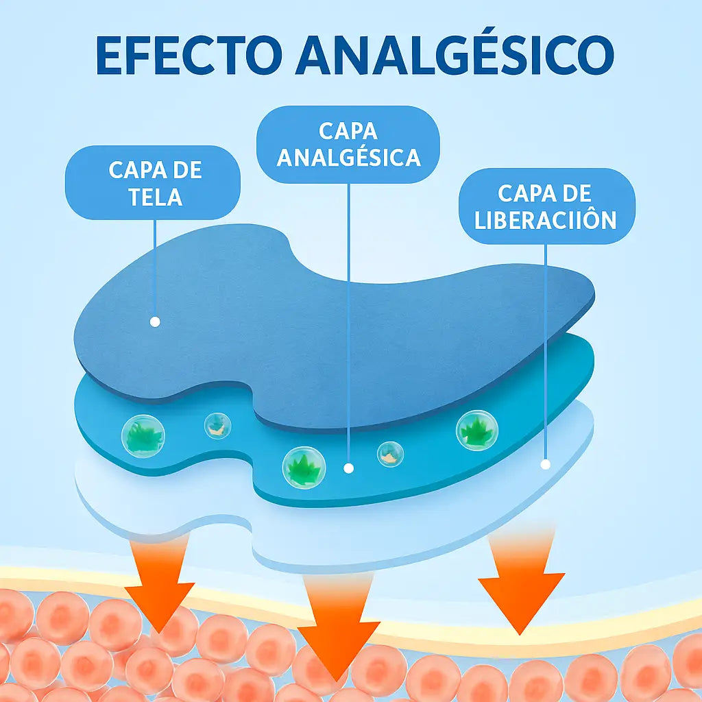 “Parche — Alivio instantáneo sin pastillas 💪