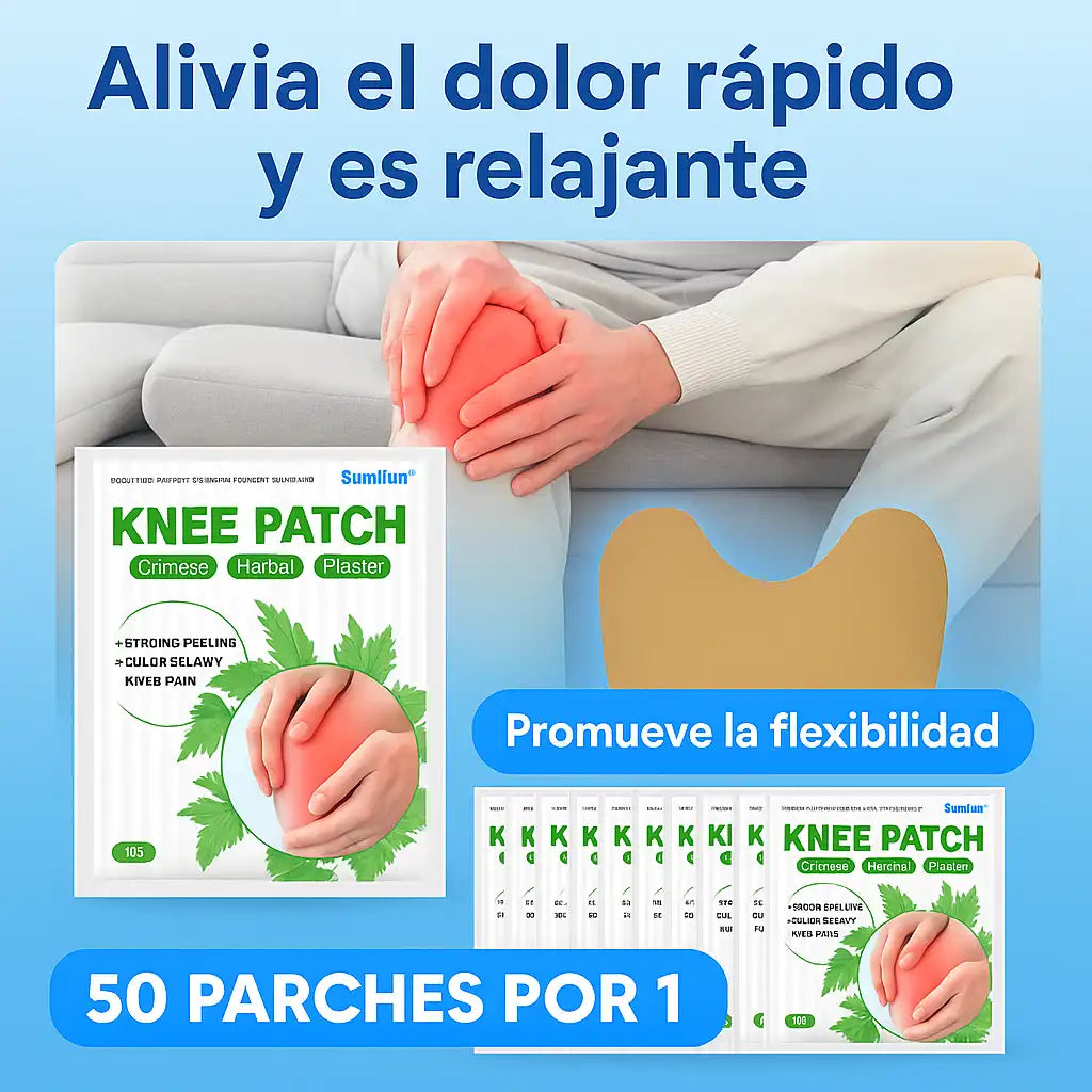 “Parche — Alivio instantáneo sin pastillas 💪