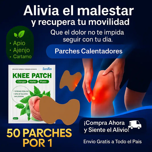 “Parche — Alivio instantáneo sin pastillas 💪