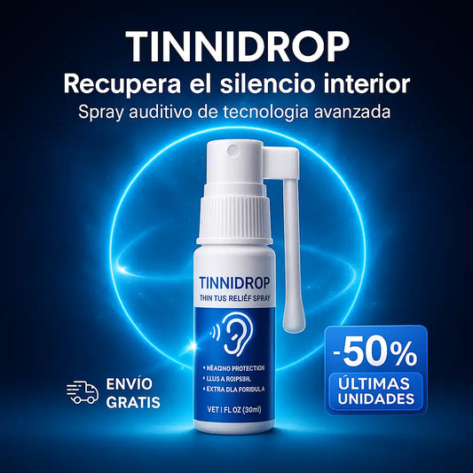 Tinnidrop™ – Spray para Calmar el Tinnitus