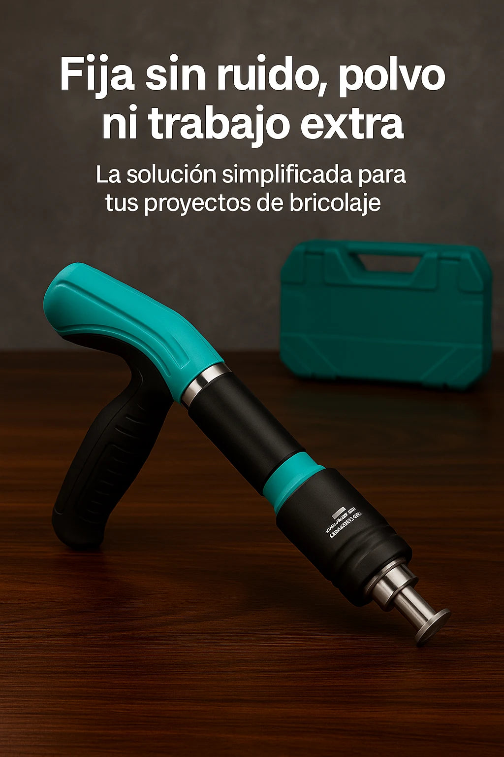 Pistola de Clavos Profesional – ¡Fija TODO en segundos!!