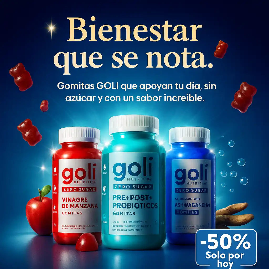 Combo de gomas Goli™ Cero Azúcar ¡Y aun así deliciosas!