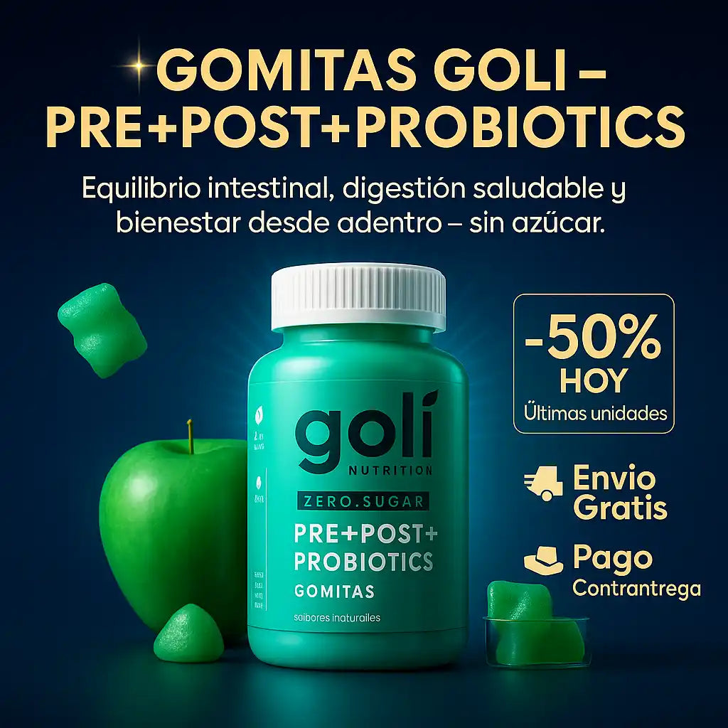 Combo de gomas Goli™ Cero Azúcar ¡Y aun así deliciosas!