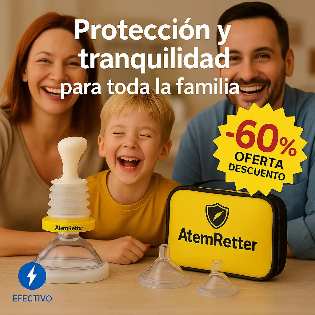 AtemRetter™ 2.0 – Dispositivo de emergencia para atragantamientos y falta de aire 🫁✅