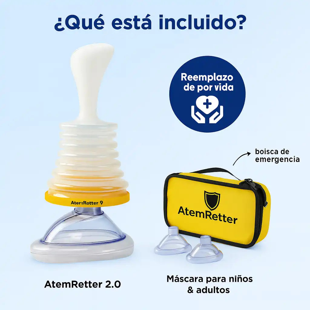 AtemRetter™ 2.0 – Dispositivo de emergencia para atragantamientos y falta de aire 🫁✅