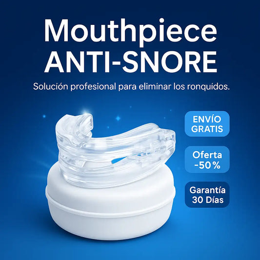 Duerme sin ronquidos 😴 – Recupera tus noches con nuestro protector bucal
