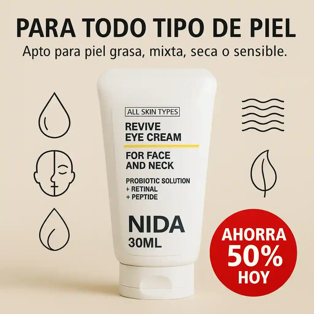 Crema NIDA™ Rejuvenecedora — Solo por Hoy ¡Oferta Flash Disponible!