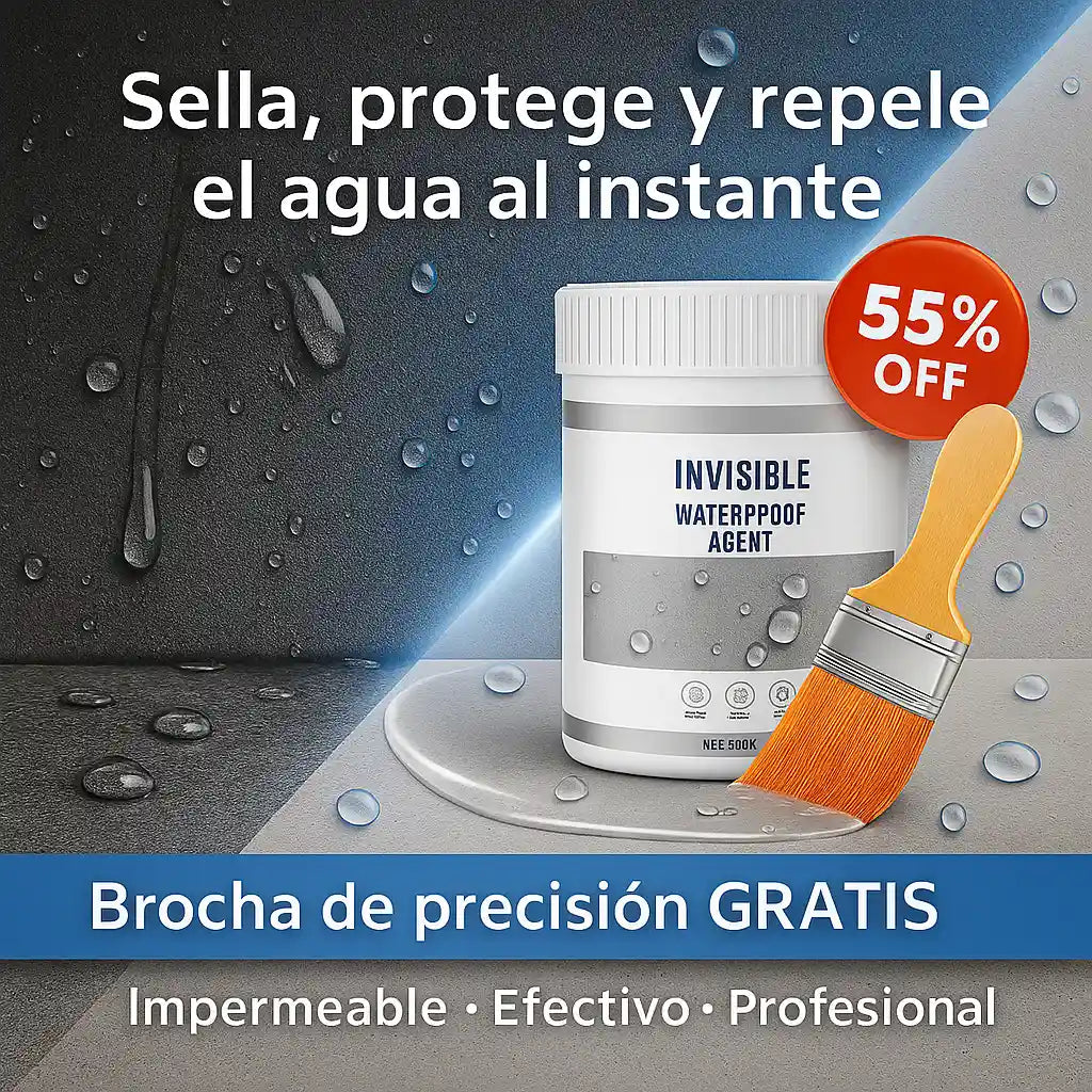 Impermeabilizante 💦 — Protección invisible y duradera