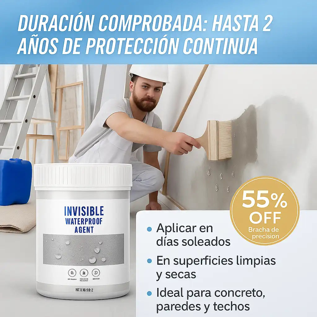 Impermeabilizante 💦 — Protección invisible y duradera