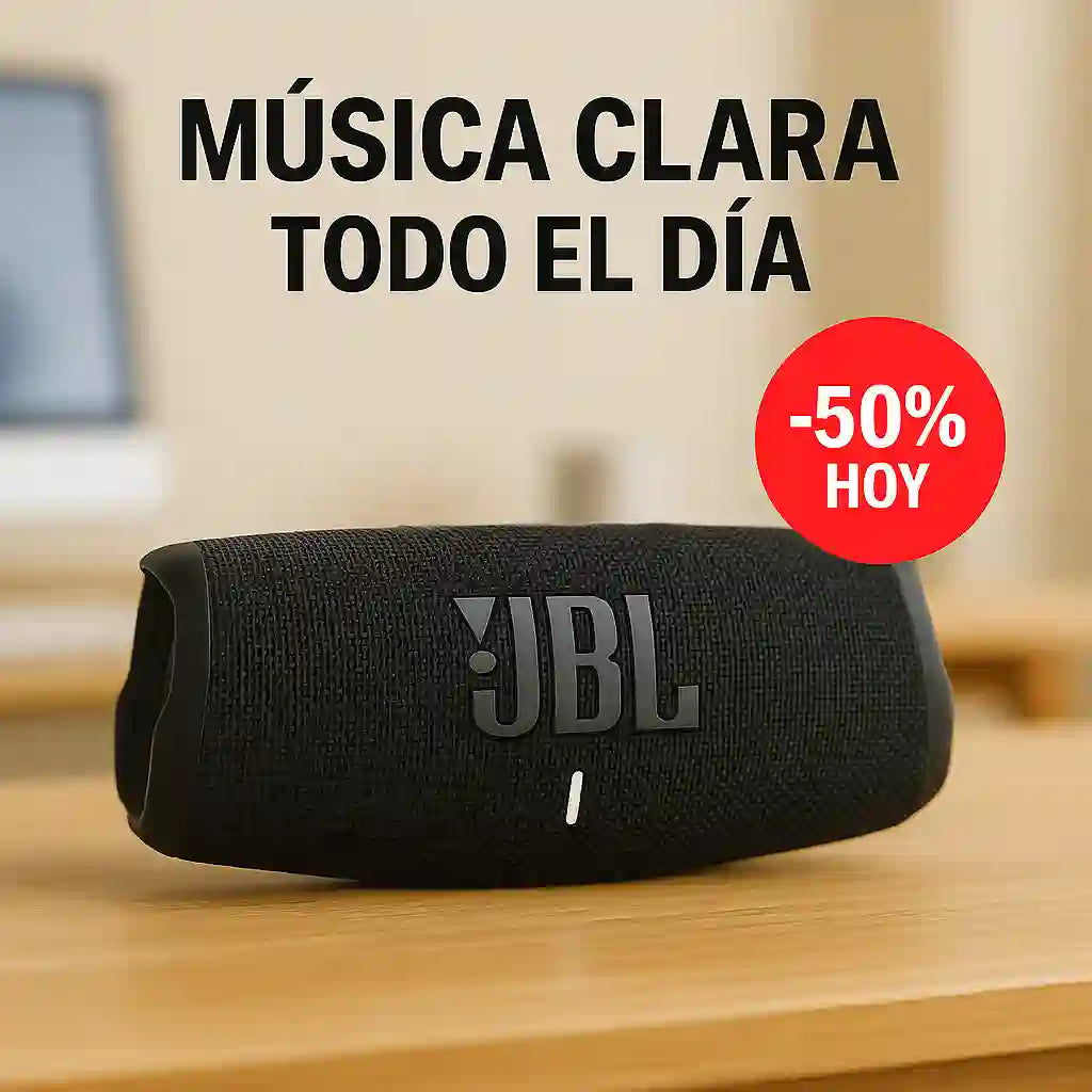 🔥JBL Charge 5 — Sonido Brutal + Batería Eterna  (OFERTA LIMITADA)