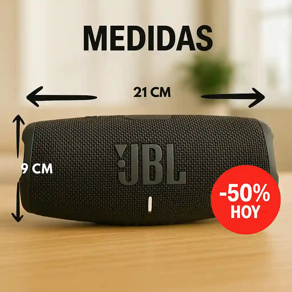 🔥JBL Charge 5 — Sonido Brutal + Batería Eterna  (OFERTA LIMITADA)