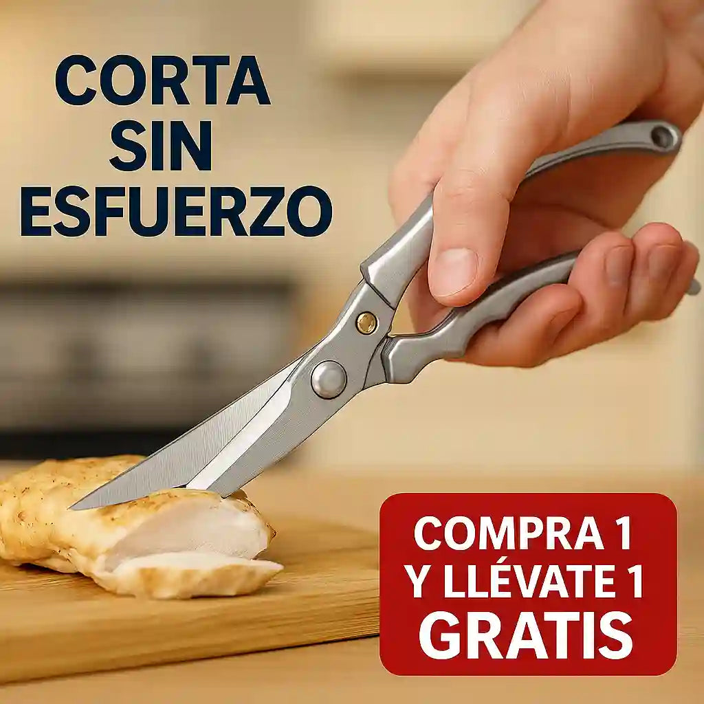 ✂️ Tijeras de Cocina Premium en Acero Inoxidable - Lleva 1 GRATIS