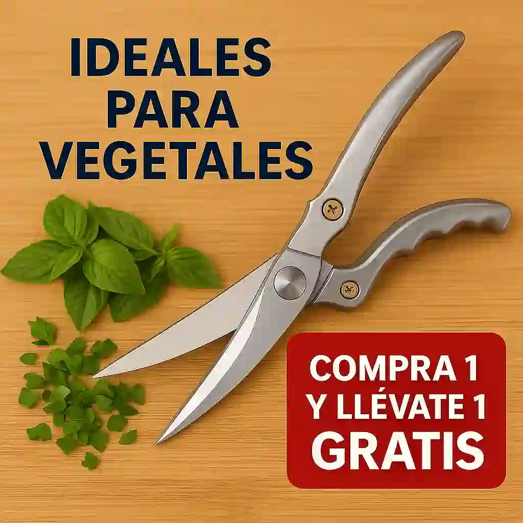 ✂️ Tijeras de Cocina Premium en Acero Inoxidable - Lleva 1 GRATIS