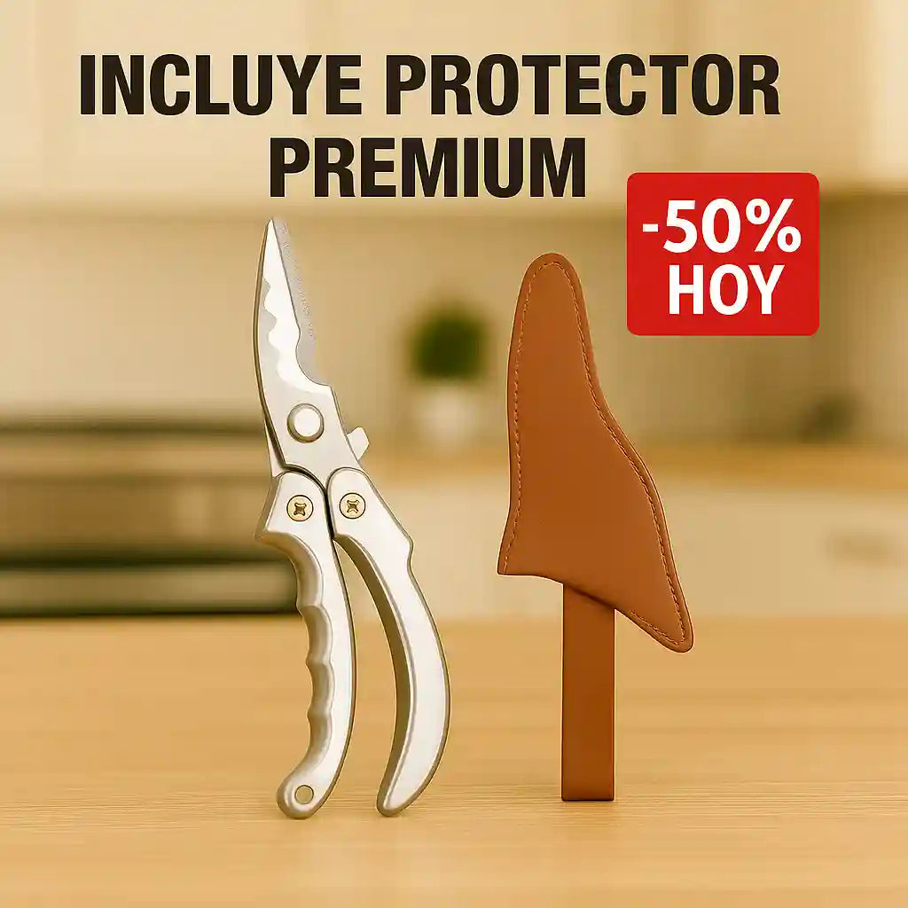 ✂️ Tijeras de Cocina Premium en Acero Inoxidable