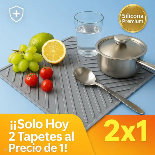✨Alfombrilla plegable que mantiene tu cocina seca y organizada