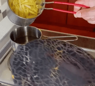 🍟 Olla Freidora de Acero Inoxidable 1.5L