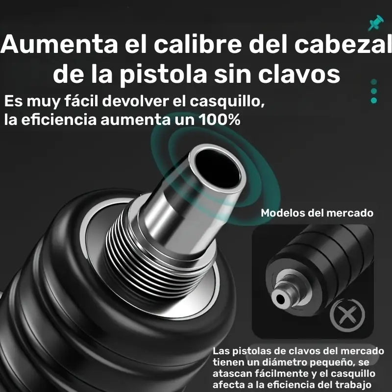 Pistola de Clavos Profesional – ¡Fija TODO en segundos!!